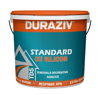 Duraziv Standard TDS 25kg cu Silicon gr. 2mm - alba